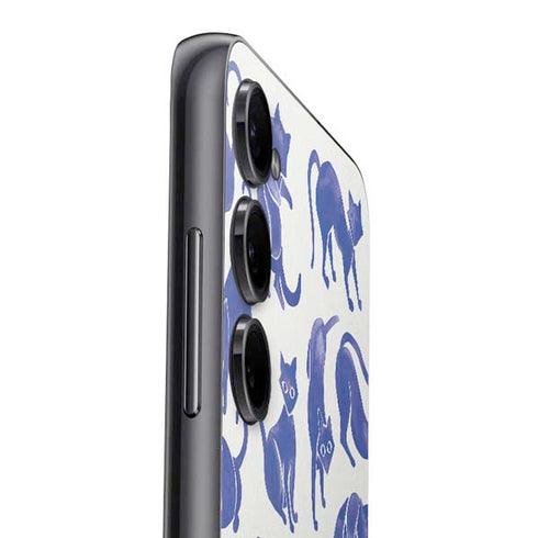 Cat Coq Blue Cats Galaxy A14 5G Skin